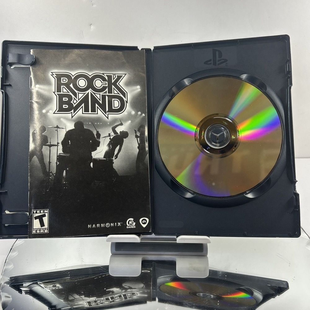 PS2 Rock Band (Sony PlayStation 2, 2007) Complete - Picture 4 of 4